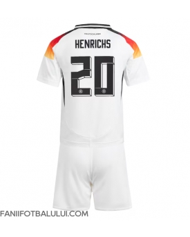 Germania Benjamin Henrichs #20 Echipament de Fotbal Replică European 2024 Copii Acasa (+ Șorturi)